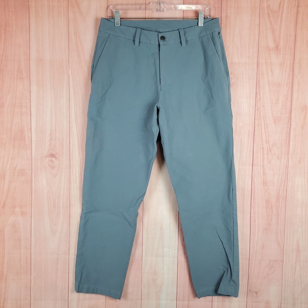 Lululemon Commission Classic Fit Pants Mens‎ Sz 32 Chino Stretch LM5B66S